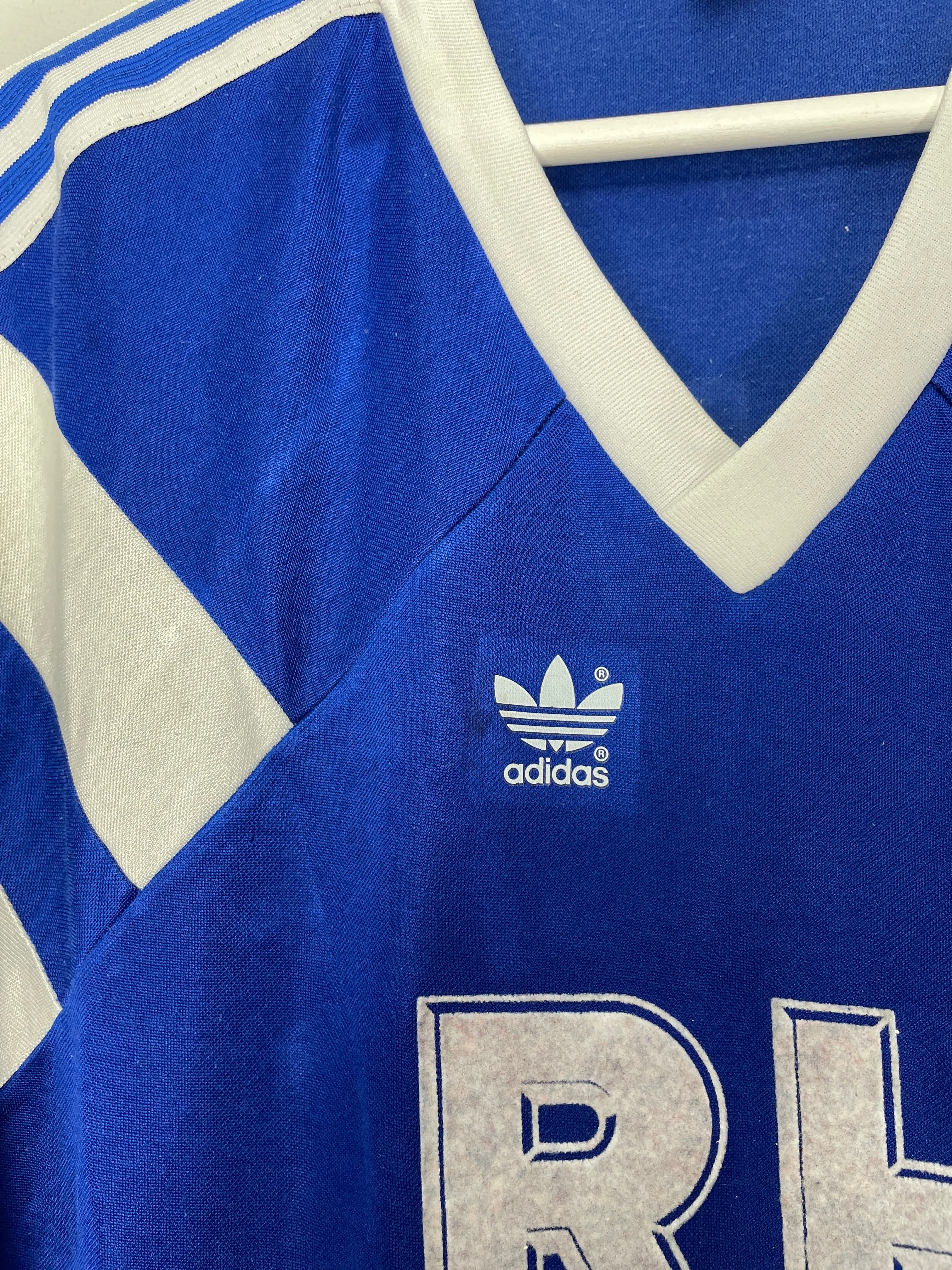 1989/90 SCHALKE #7 HOME SHIRT (L) ADIDAS