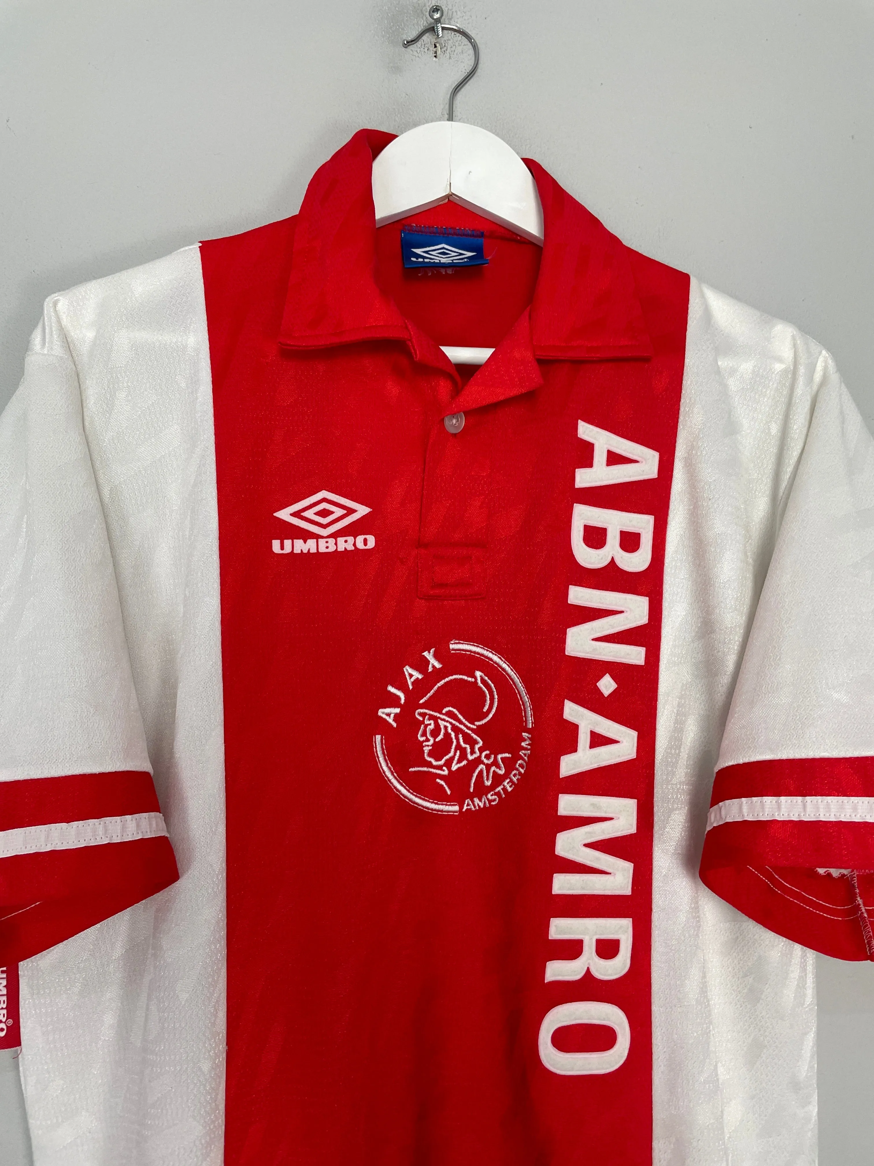 1993/94 AJAX HOME SHIRT (L) UMBRO