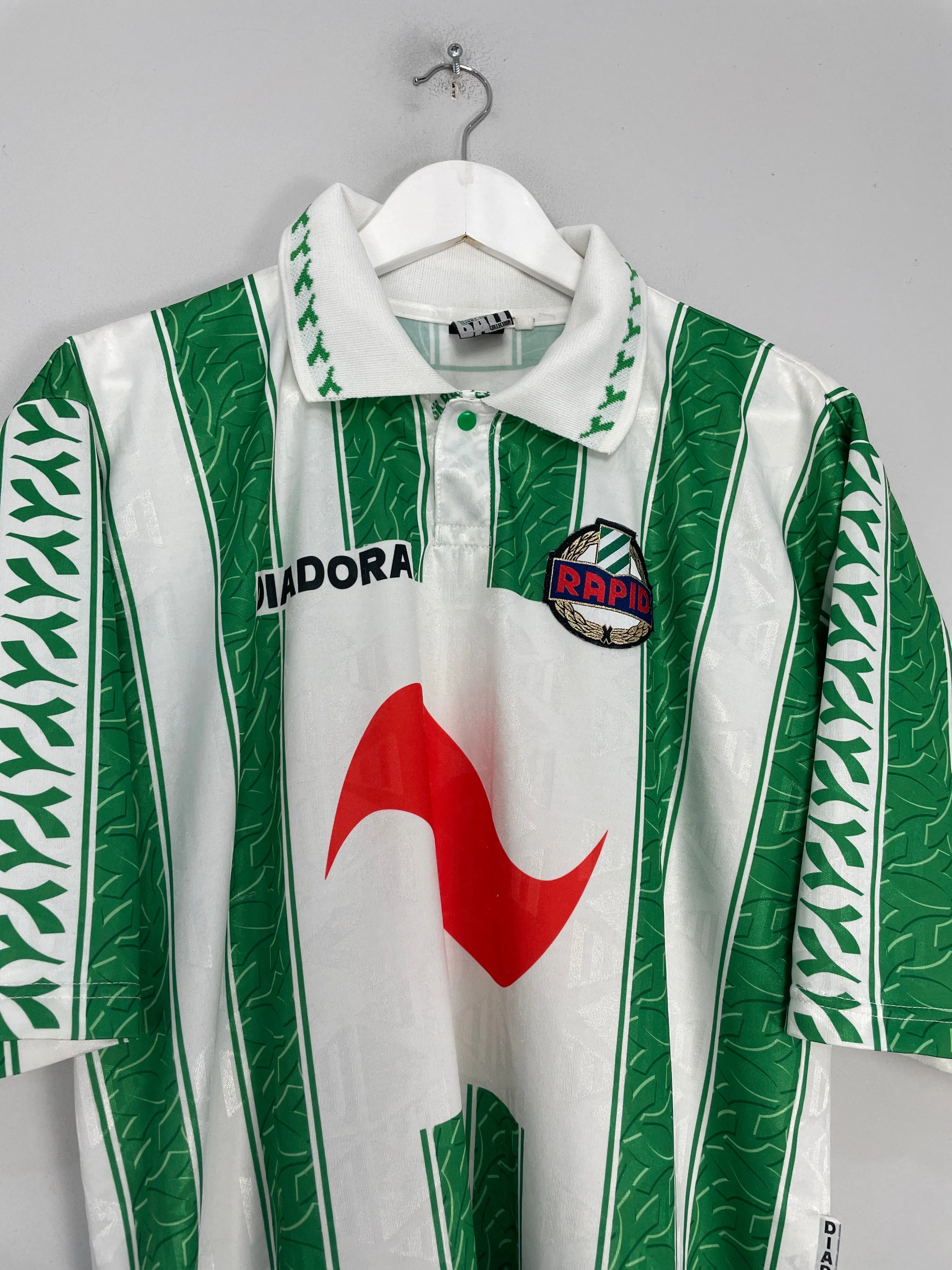 1994/95 RAPID VIENNA HOME SHIRT (XXL) DIADORA