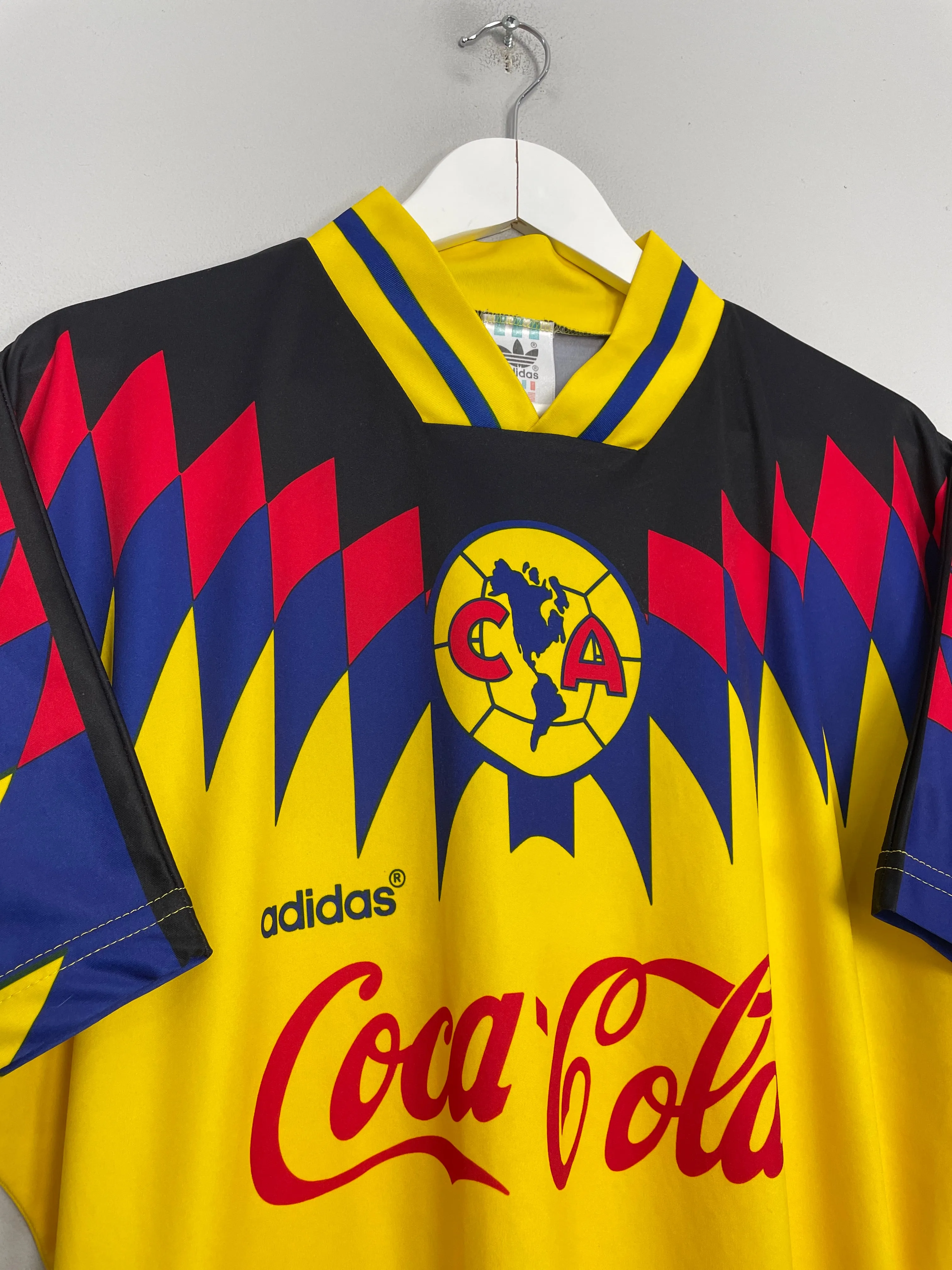 1994/96 CLUB AMERICA HOME SHIRT (L) ADIDAS