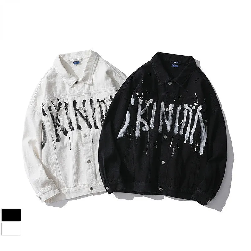 Alaska Varsity Jacket Loose Retro Jacket Men and Women