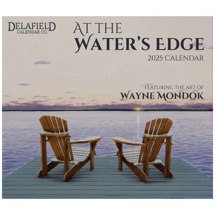 at the water's edge | 2025 calendar