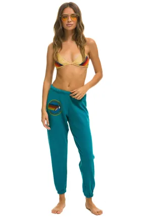 AVIATOR NATION LAGUNA BEACH SWEATPANTS - TEAL