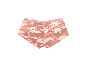 Baby Pink Camo "Booty Camp" Booty Shorts & Tank Top