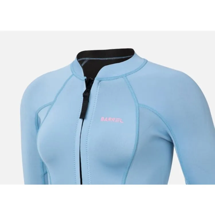 Barrel Womens Standard 2mm Neoprene Jacket-BLUE