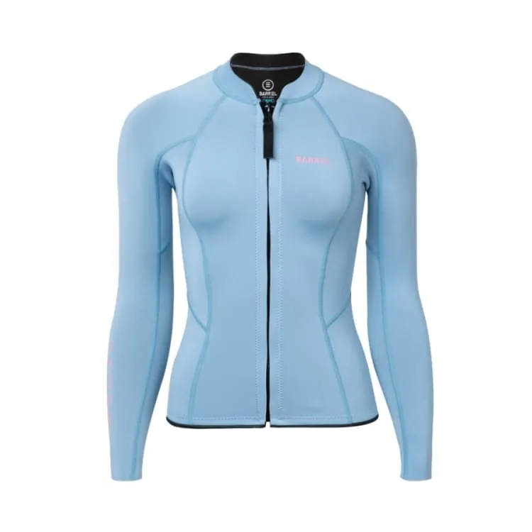 Barrel Womens Standard 2mm Neoprene Jacket-BLUE