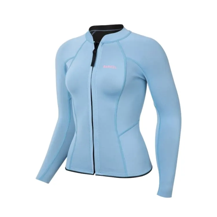 Barrel Womens Standard 2mm Neoprene Jacket-BLUE