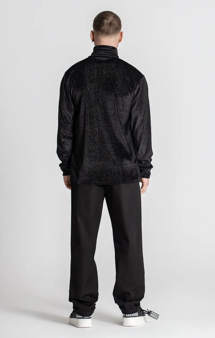 Black Party Turtleneck