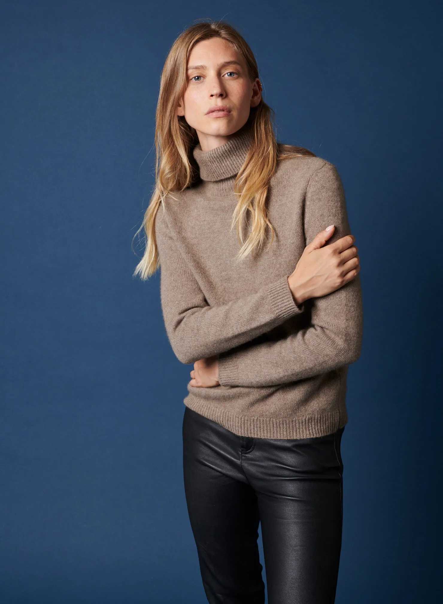 Cashmere Long Sleeve Turtleneck