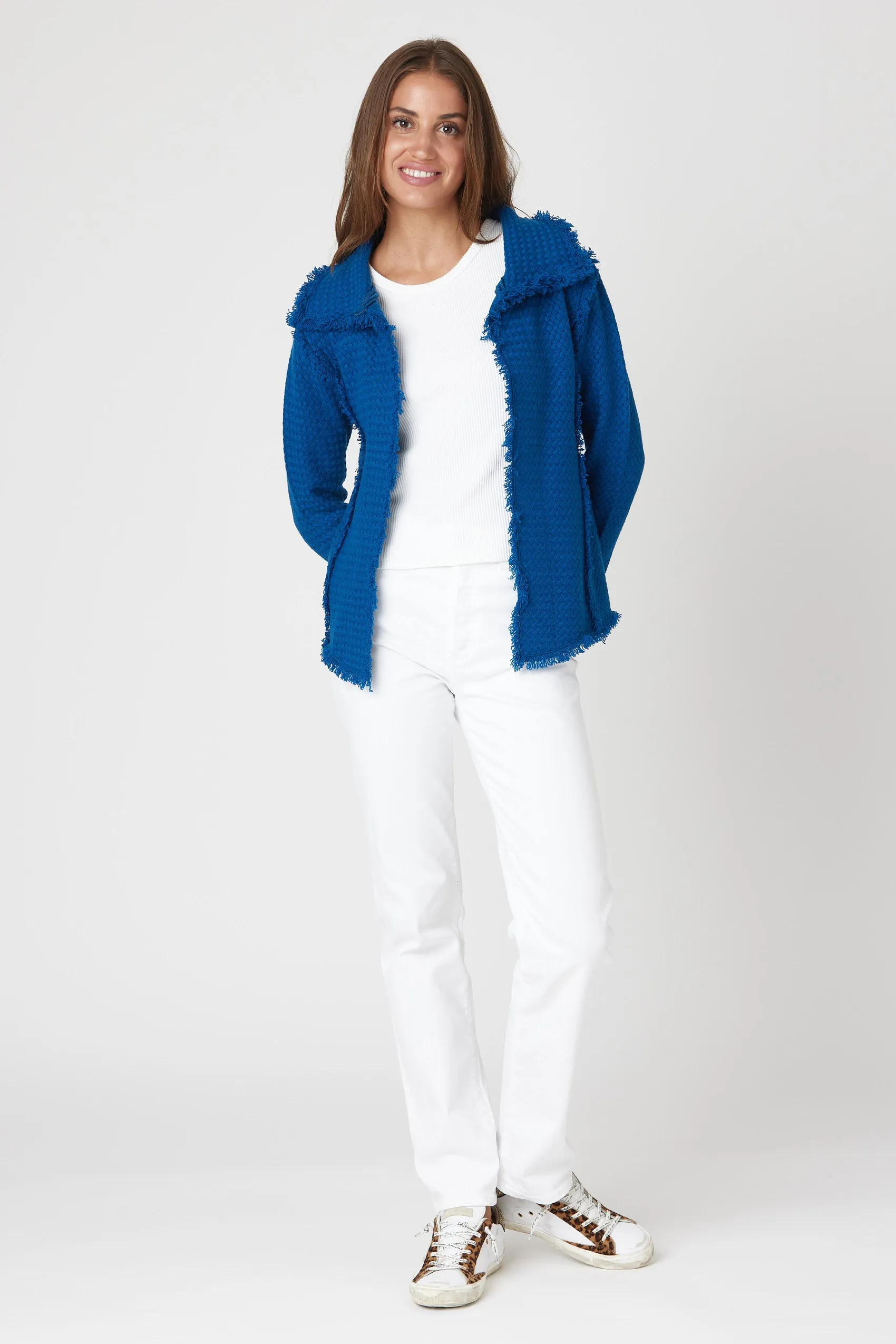 Classic COCO Jacket - Petrol Blue