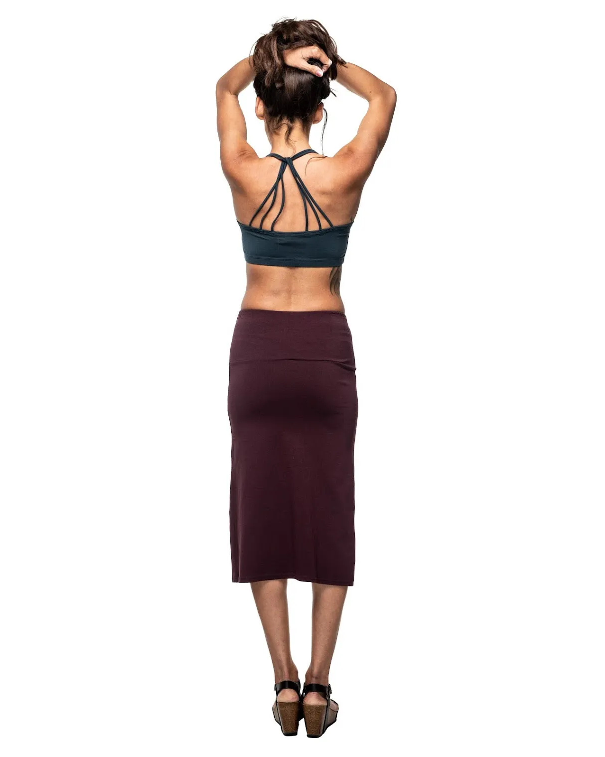 Cotton Stretch Maggie Pencil Skirt