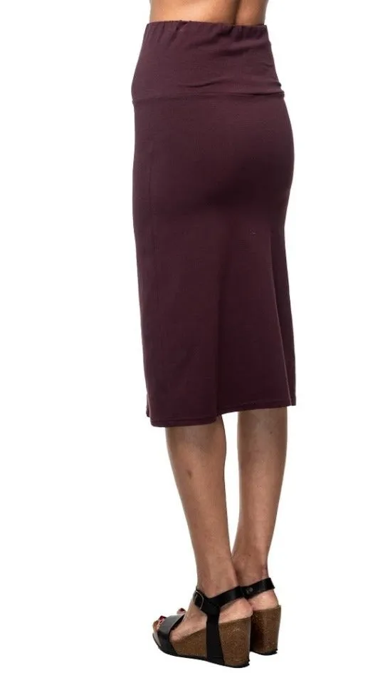 Cotton Stretch Maggie Pencil Skirt