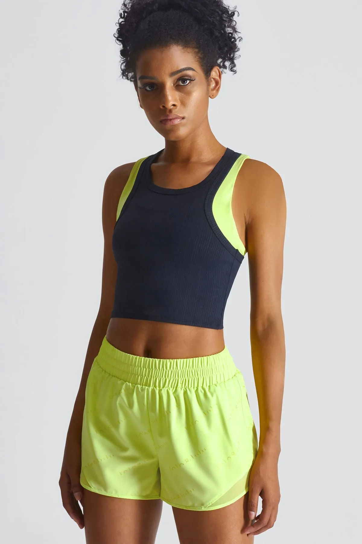 Cropped Racerback Tank Tops