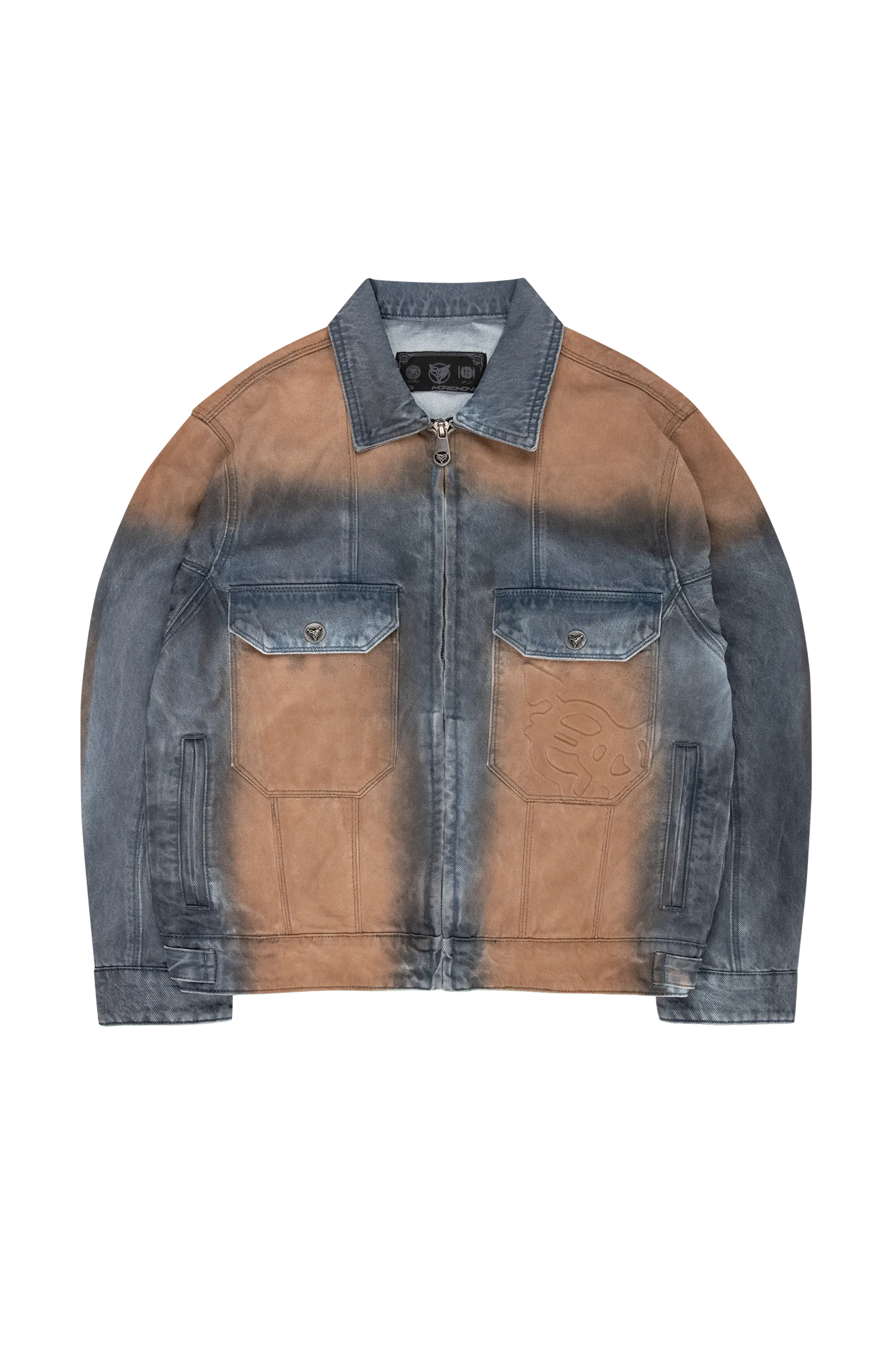 DIRT WASHED DENIM JACKET