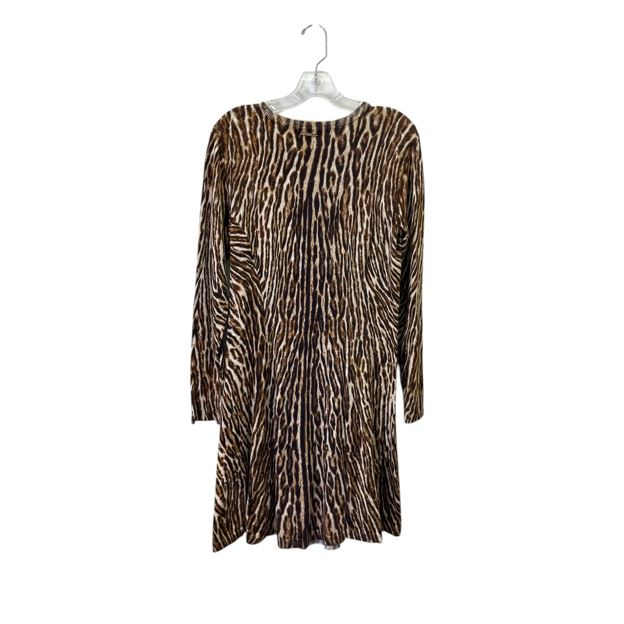 Dress Sweater By Michael By Michael Kors In Animal Print, Size:L