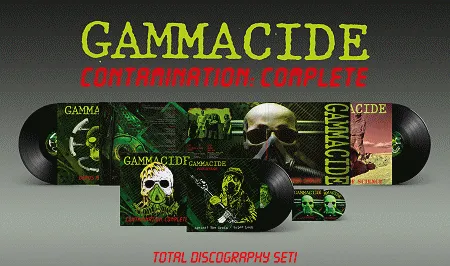 Gammacide - Contamination: Complete (Discography 1987 to 2005) NEW METAL LP