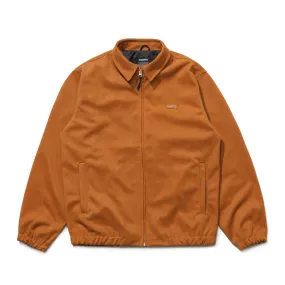 HIGH SUEDE JACKET CARAMEL