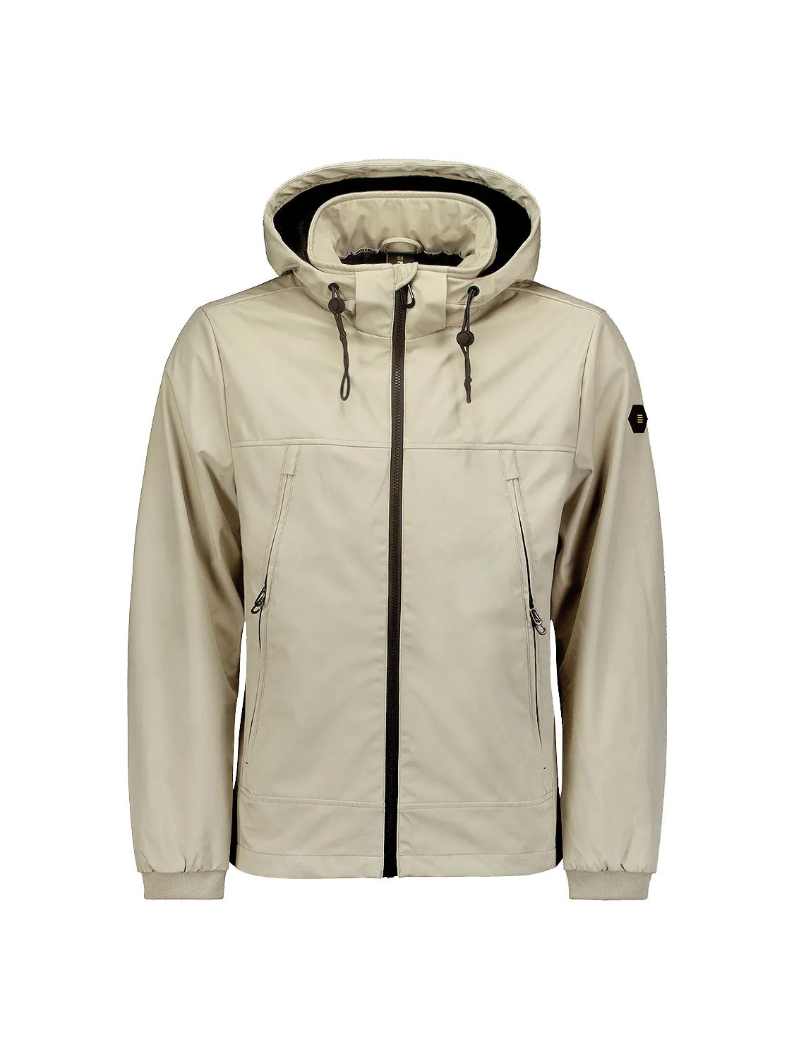 Jacket Mid Long Hooded | Stone