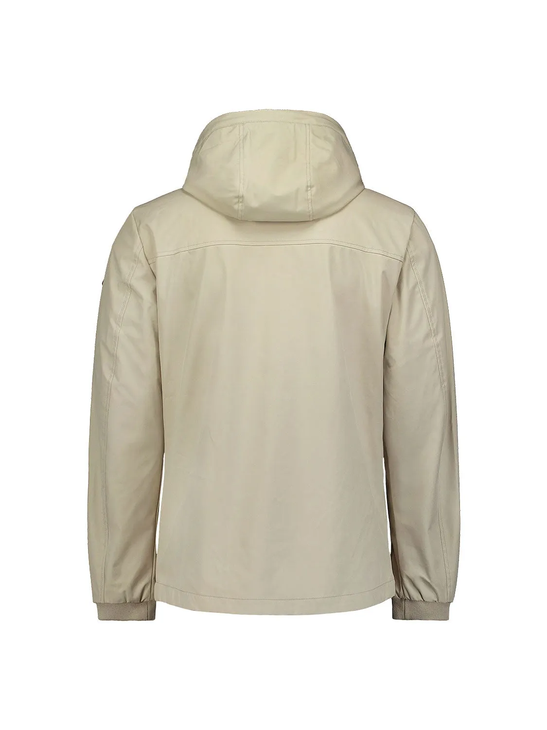 Jacket Mid Long Hooded | Stone