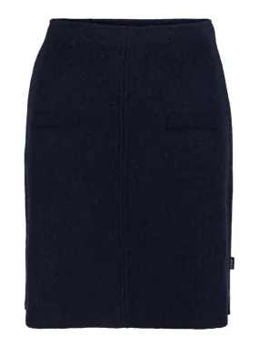 Lillian Merino Skirt - Navy