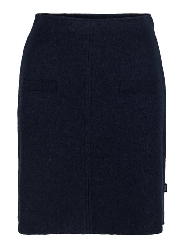 Lillian Merino Skirt - Navy