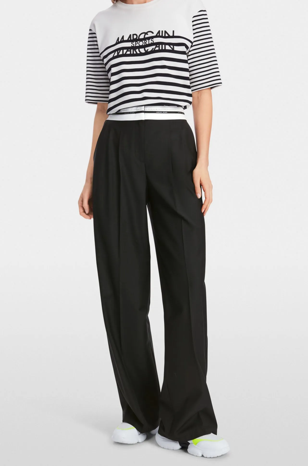 Marc Cain - Wichita High Waist Pants in Black