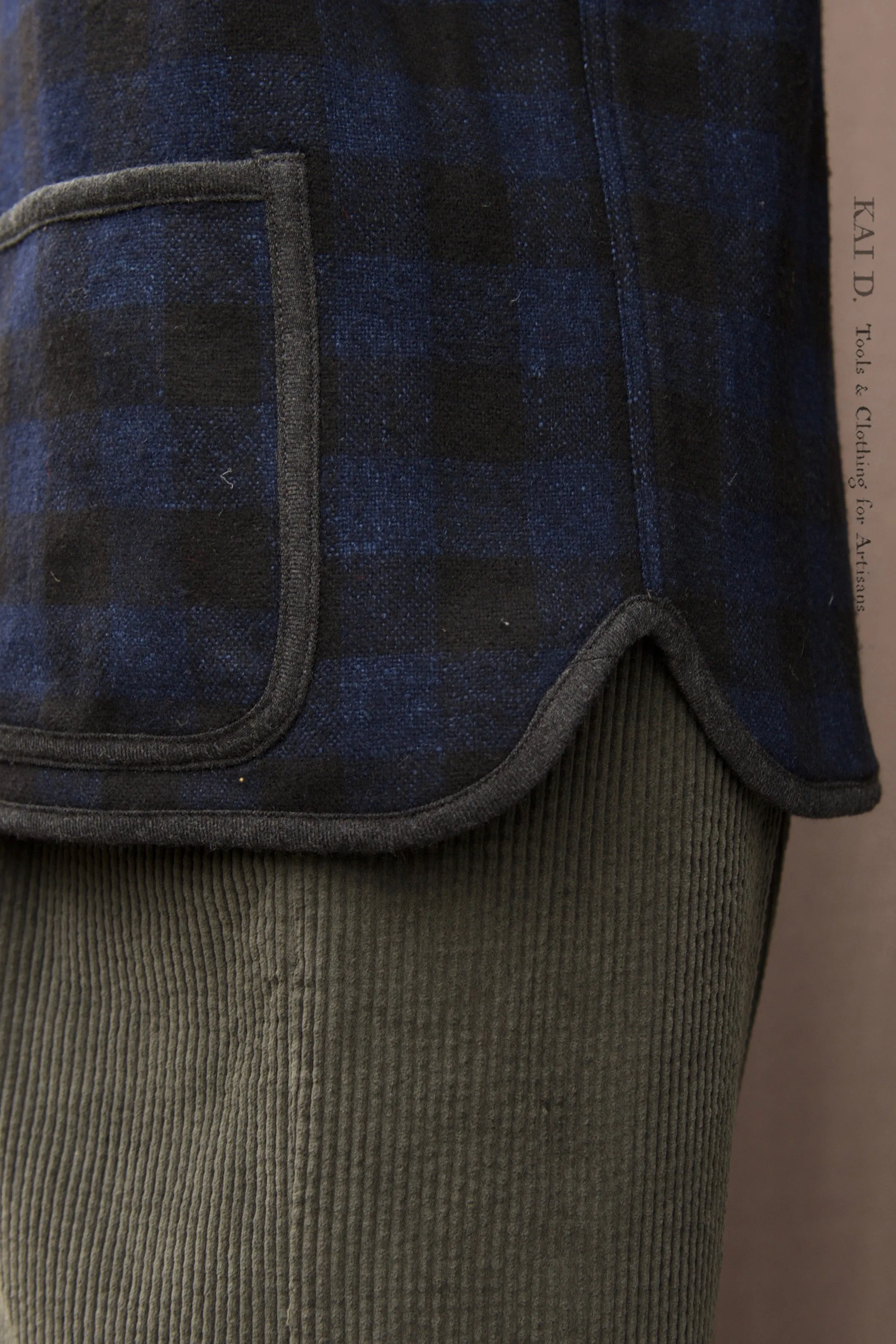 Meeker Jacket - Wool Cashmere Buffalo Plaid - M, L, XL