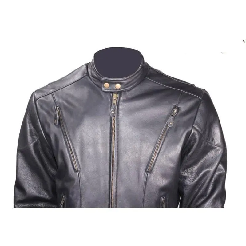 Men's Racer Jacket, MJ714-01-DL