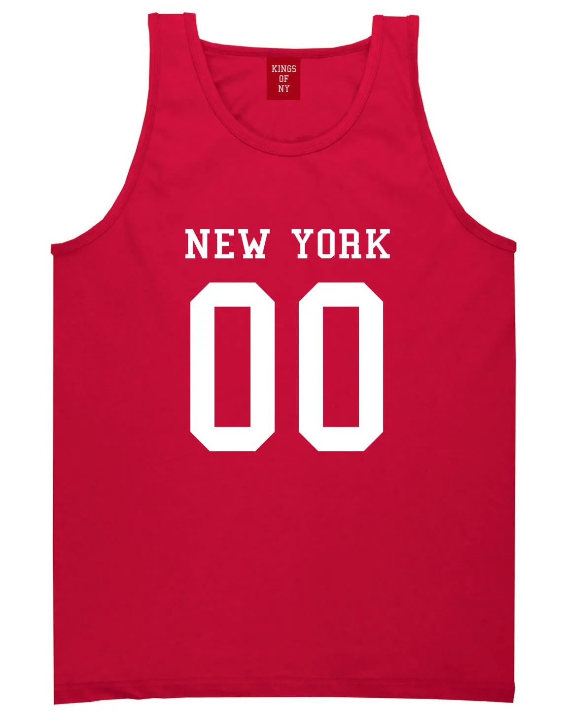 New York Team 00 Jersey Tank Top