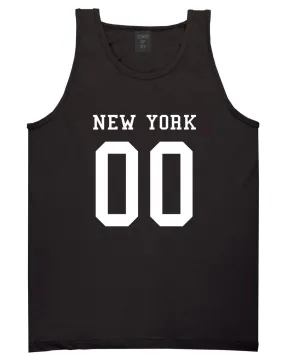 New York Team 00 Jersey Tank Top