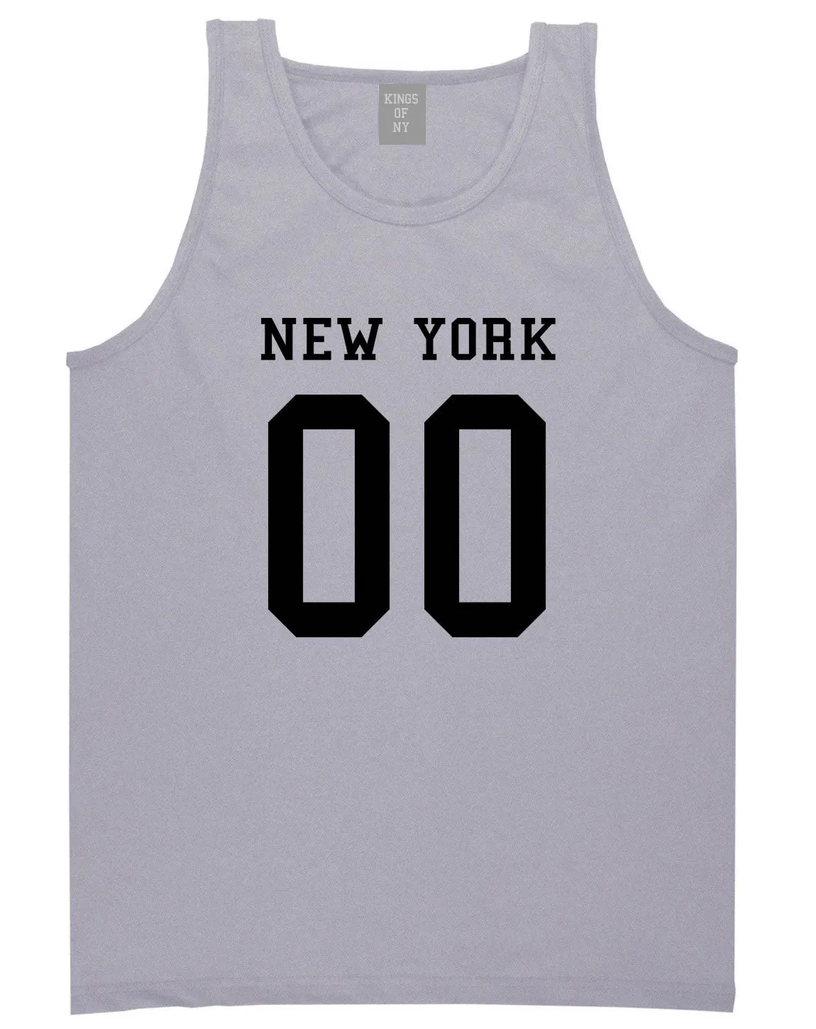 New York Team 00 Jersey Tank Top