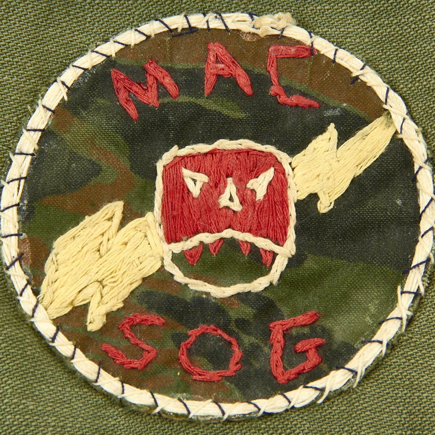 Original U.S. Vietnam War Green Beret MACV-SOG Special Forces Airborne Ranger Jacket