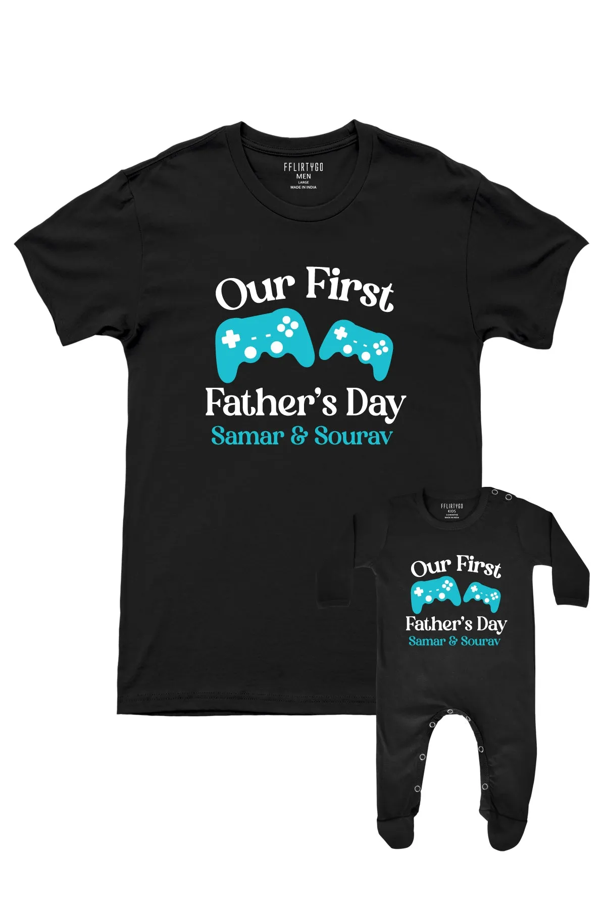 Our First Father's Day w/ Custom Name