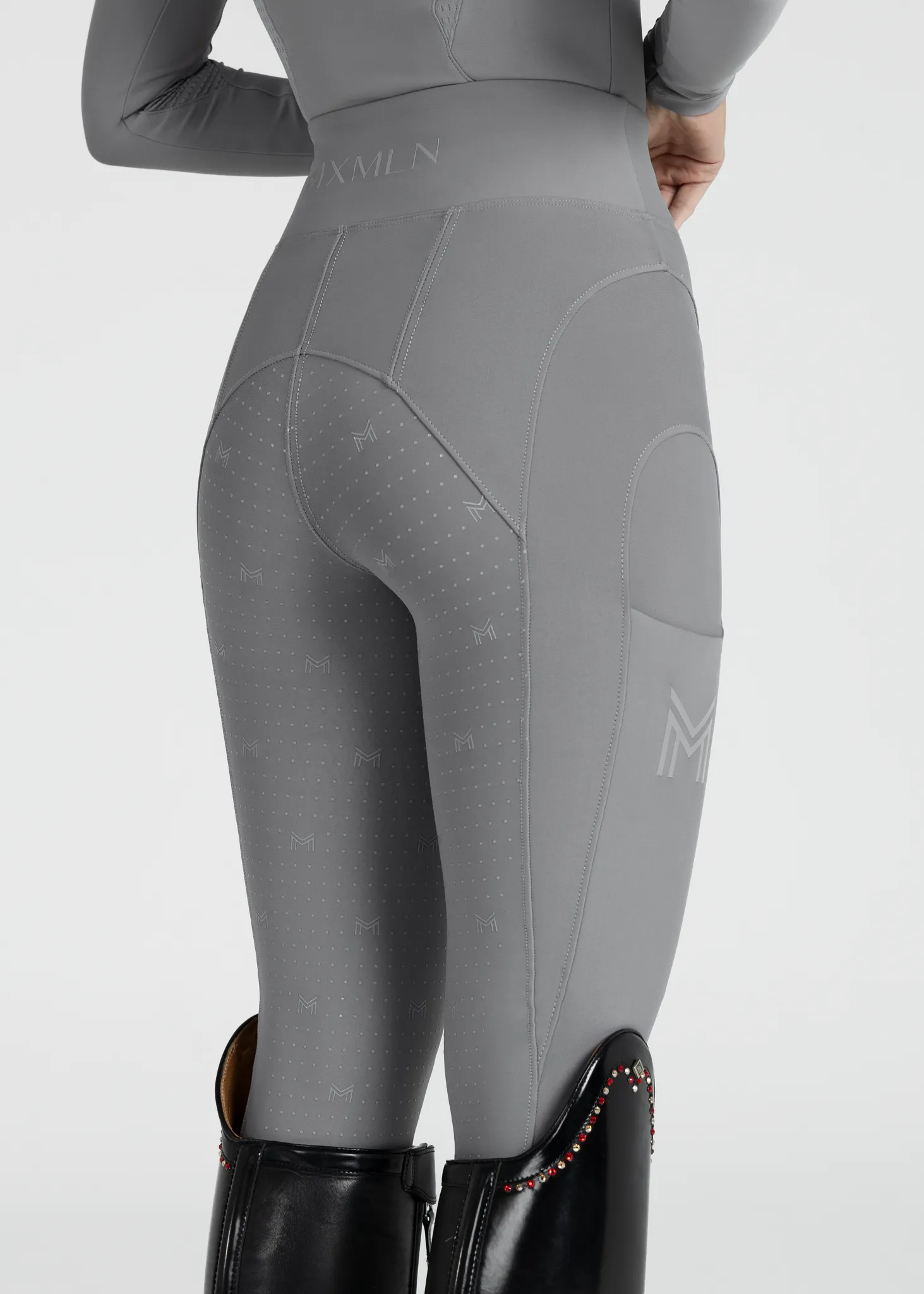 Outline Riding Leggings (Titanium)