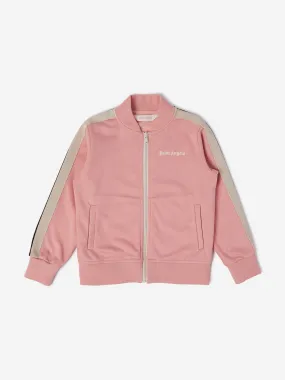 Palm Angels Girls Track Jacket in Pink