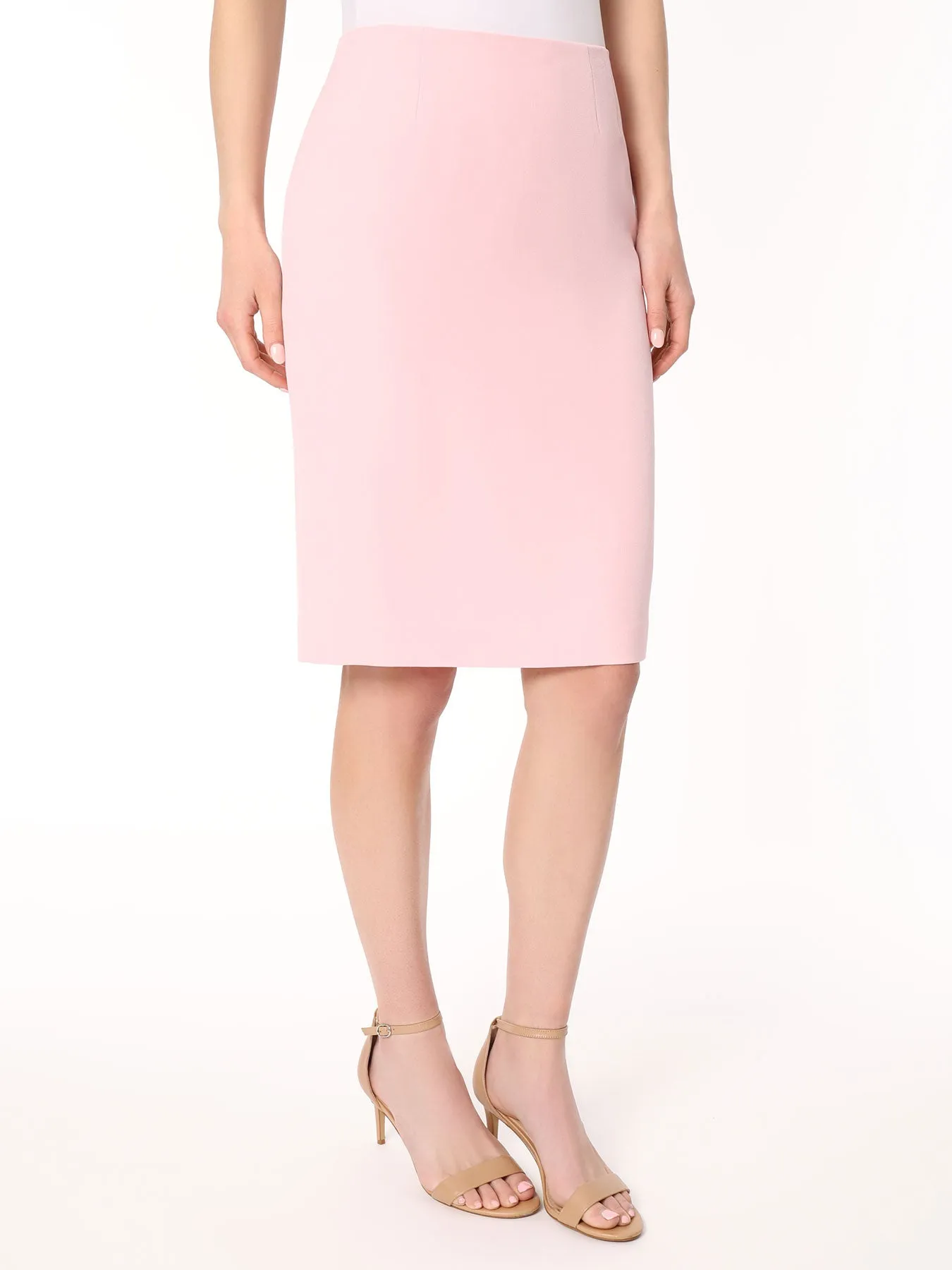 Petite Vivien Skirt, Iconic Stretch Crepe