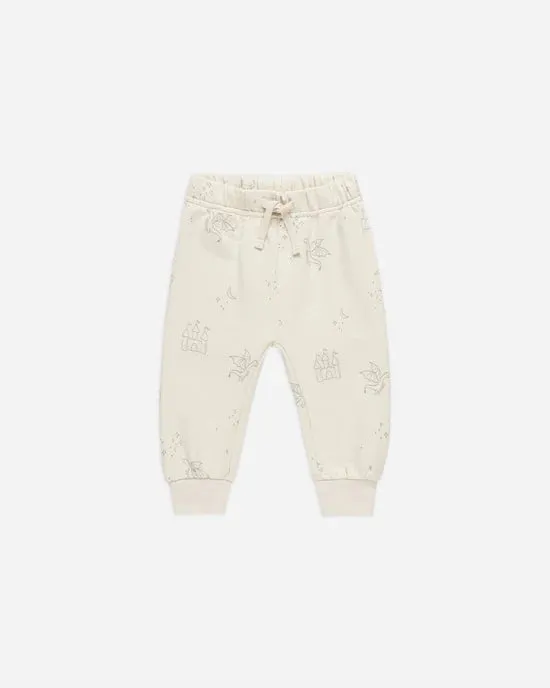 Quincy Mae Relaxed Sweatpant - Dragons