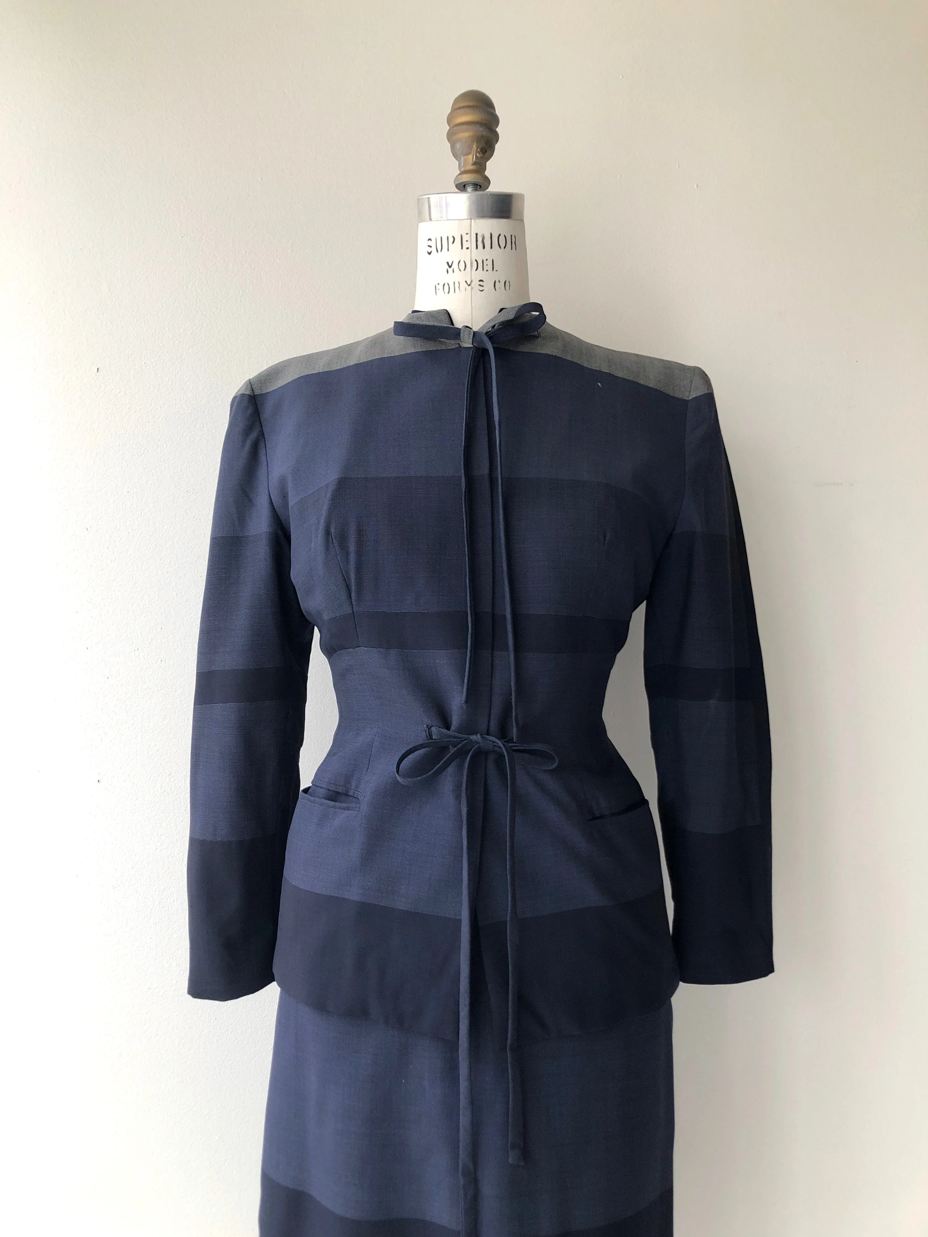 Rare Gilbert Adrian Suit | 1940s