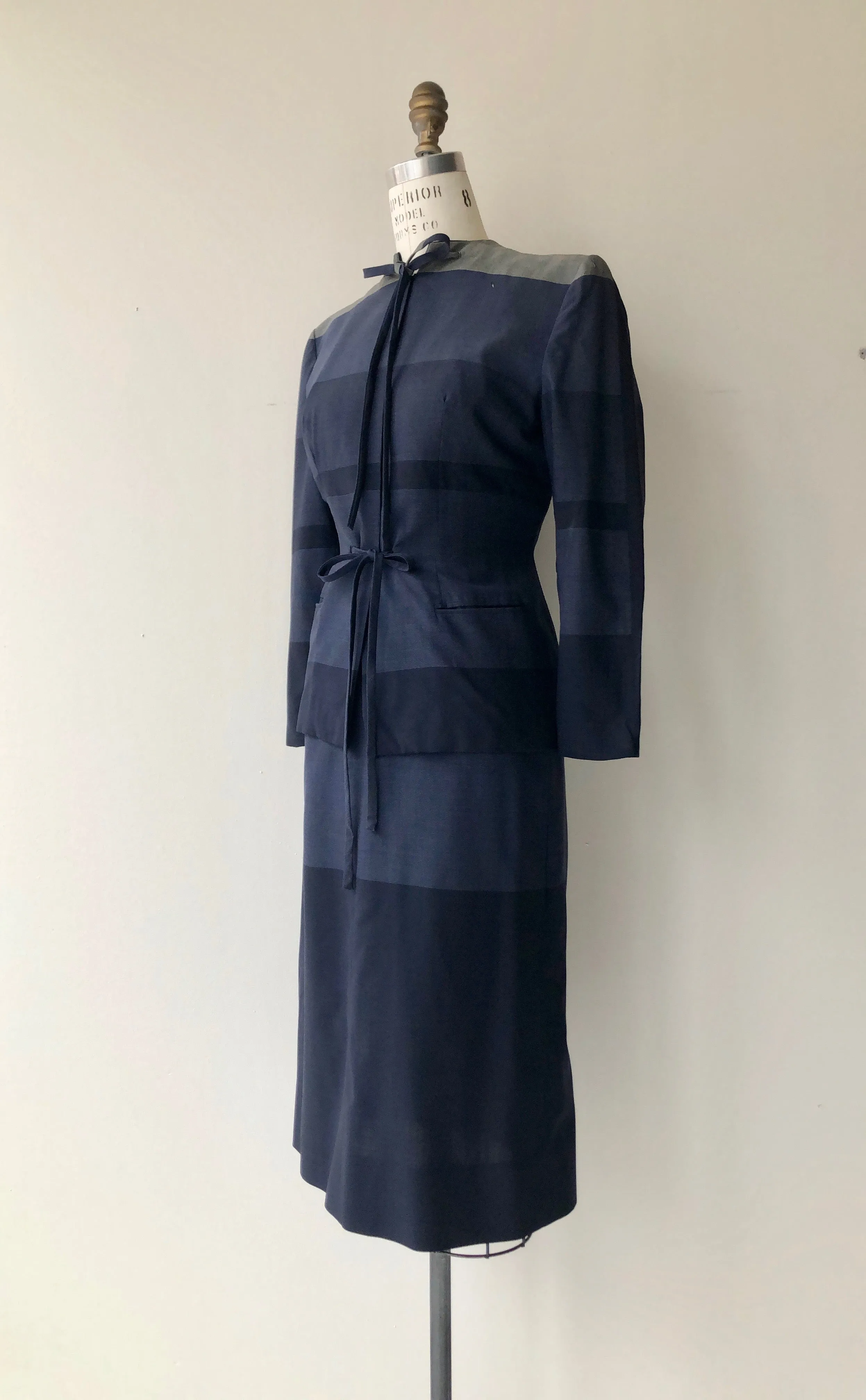 Rare Gilbert Adrian Suit | 1940s