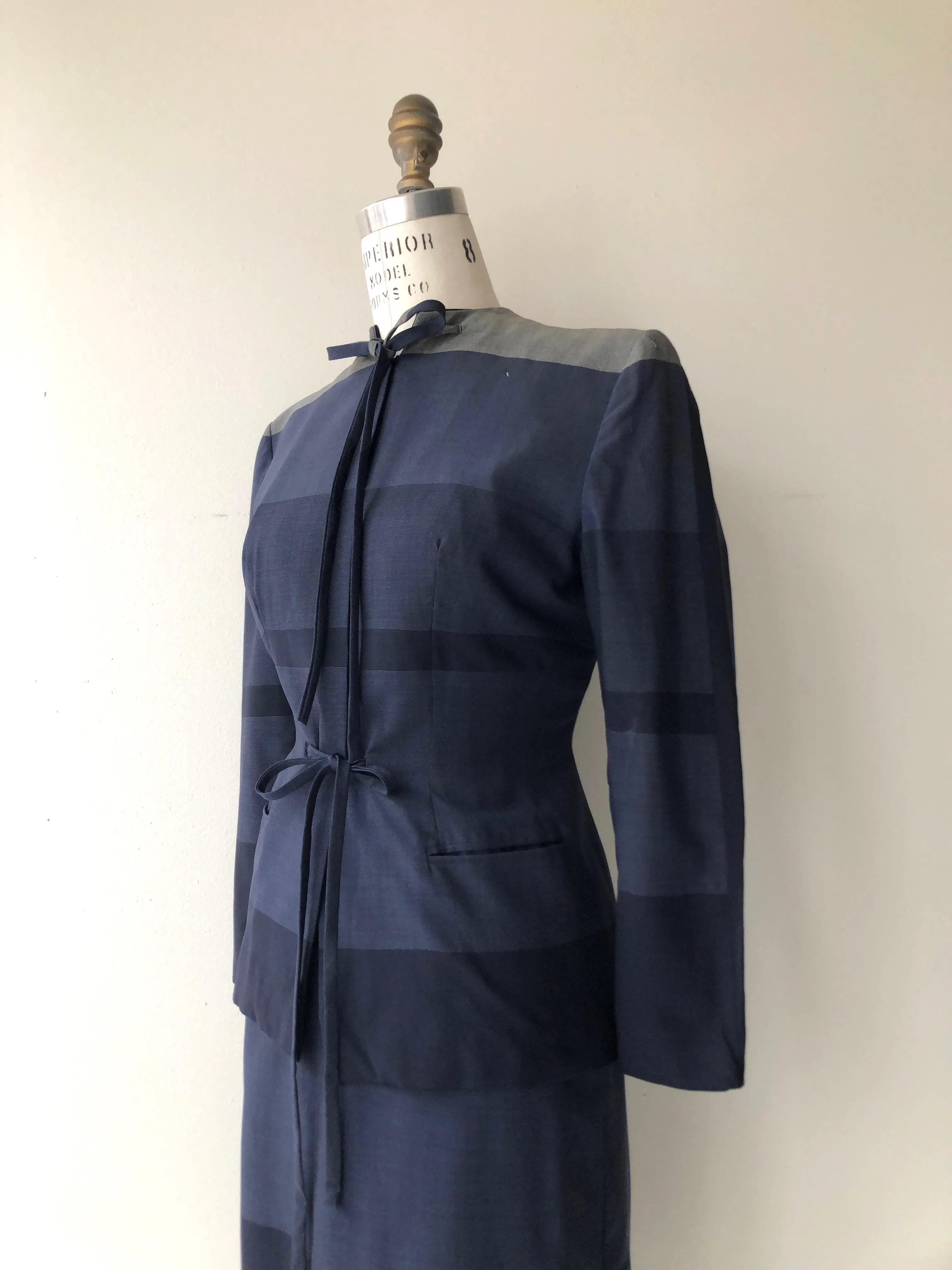 Rare Gilbert Adrian Suit | 1940s