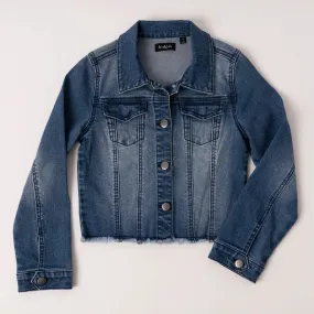 Raw Edge Denim Jacket