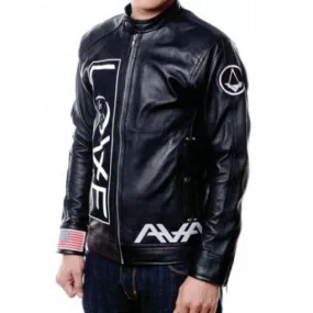 Rock Band Black Leather Jacket