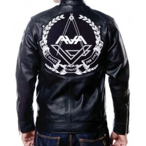 Rock Band Black Leather Jacket