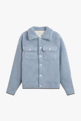 Sky Blue Teddy Jacket