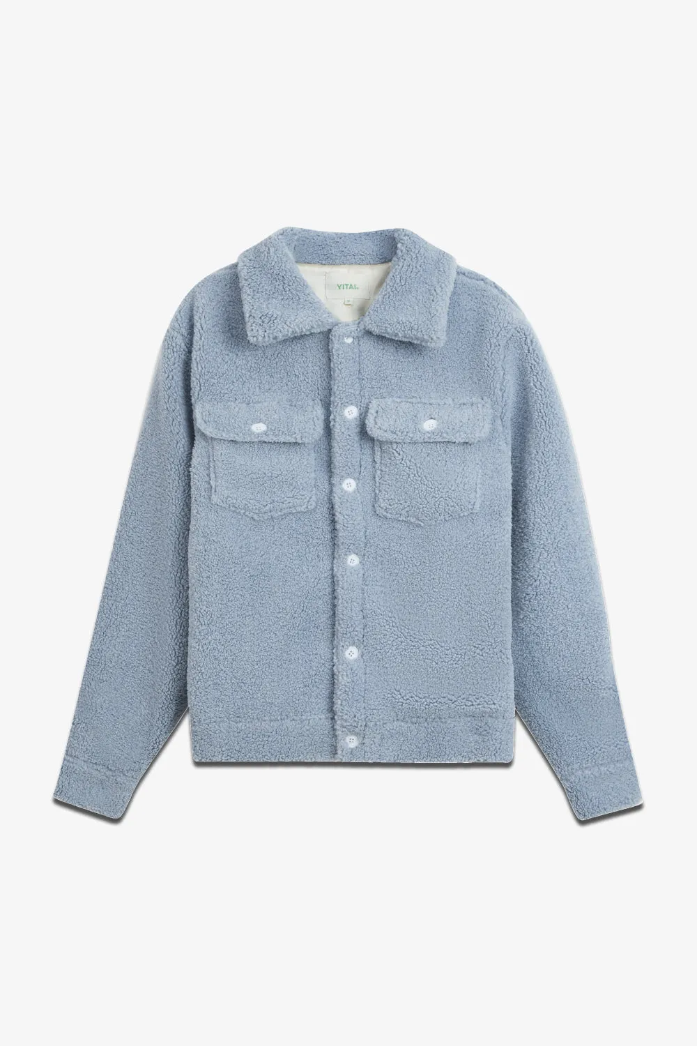 Sky Blue Teddy Jacket