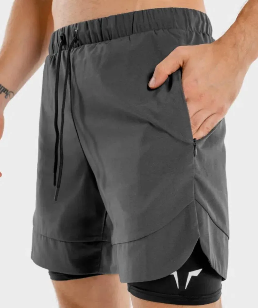 SQUATWOLF Men's Limitless 2 In 1 Shorts