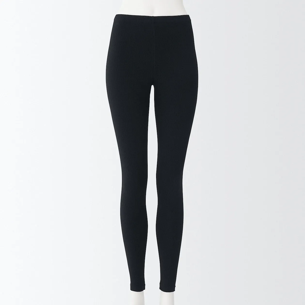 Stretch Rib Leggings - Full Length