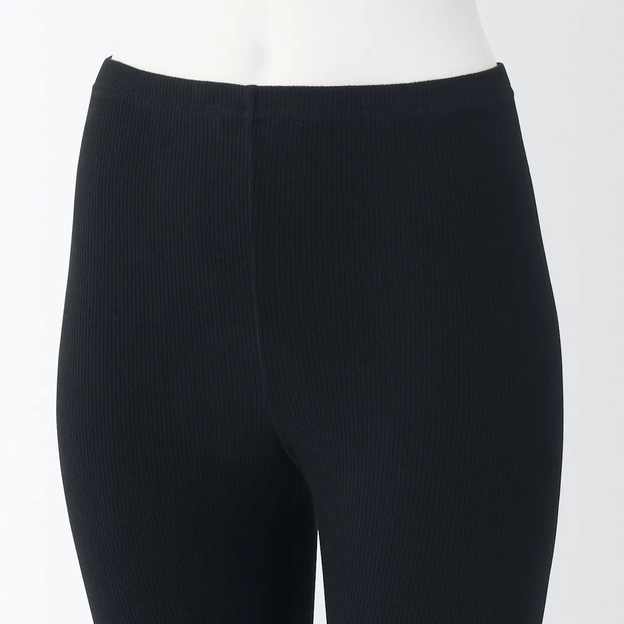 Stretch Rib Leggings - Full Length