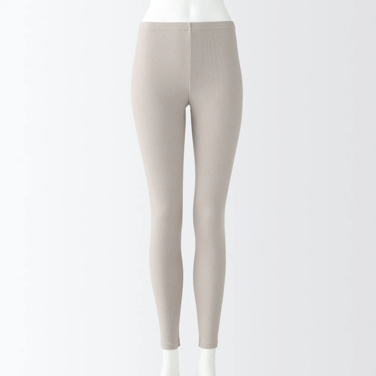 Stretch Rib Leggings - Full Length