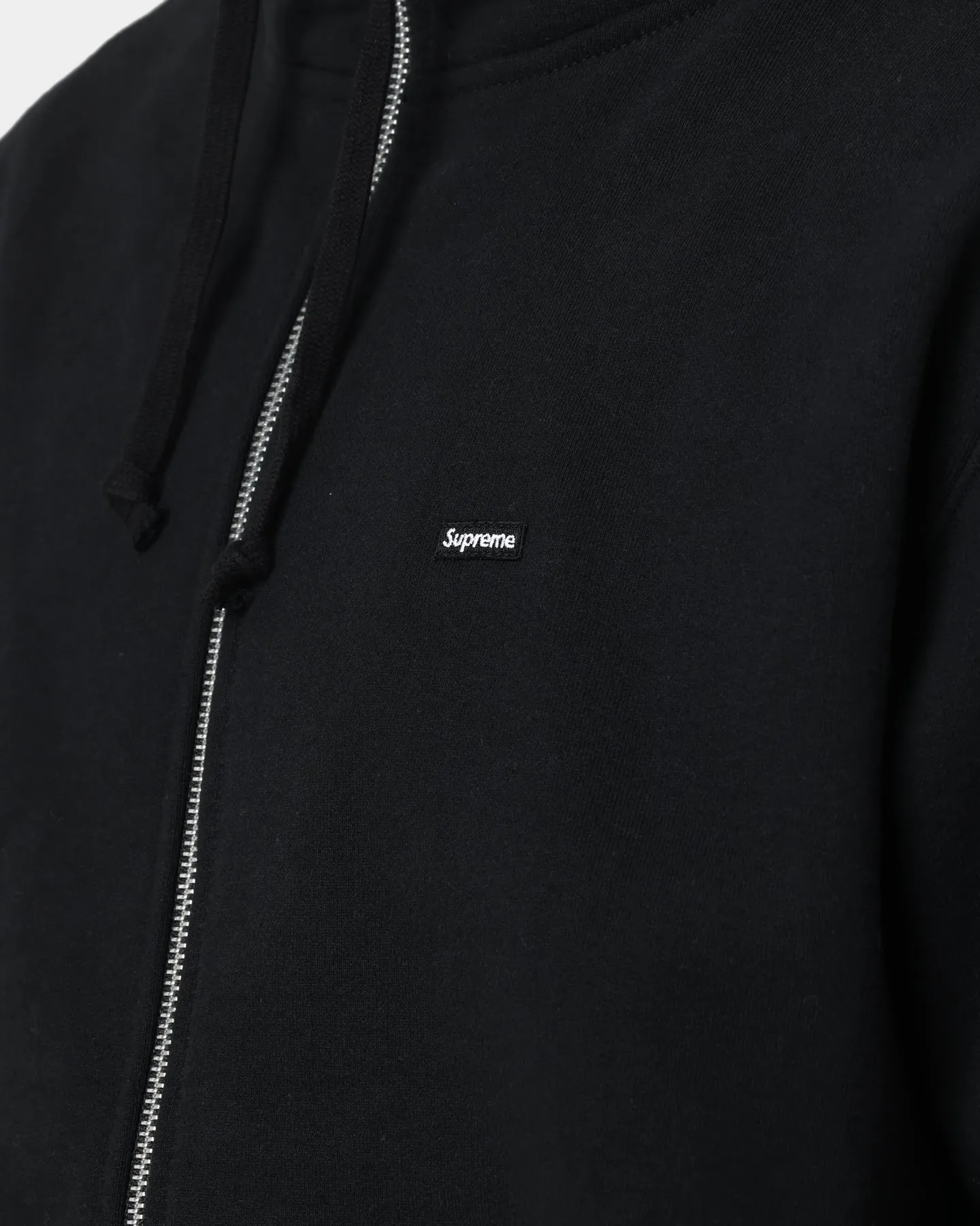 Supreme Box Facemask Zip Up Hooded Sweatshirt Black